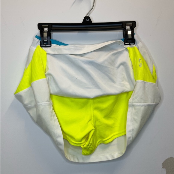 Champion Mini White Sports Skirt lined with Shorts Size Youth Large - Picture 4 of 6